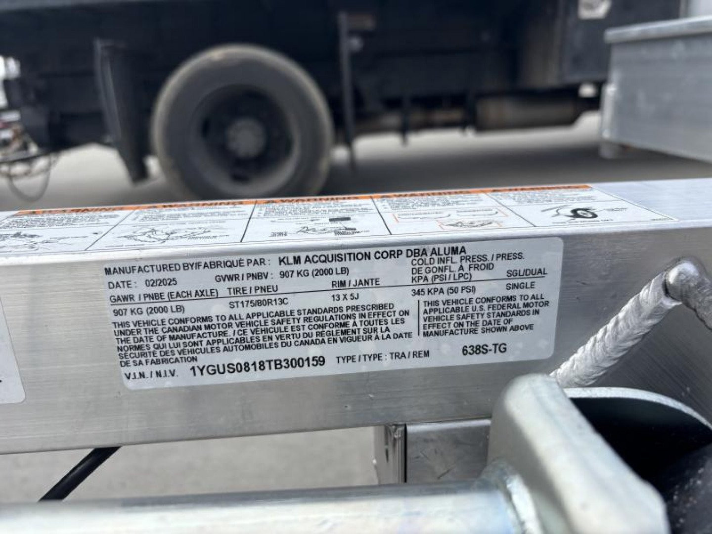 New 2026 Aluma Trailers 638 Aluminum Utility Trailer W/ Ramp - 2000# GVWR