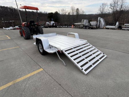 New 2026 Aluma Trailers 638 Aluminum Utility Trailer W/ Ramp - 2000# GVWR