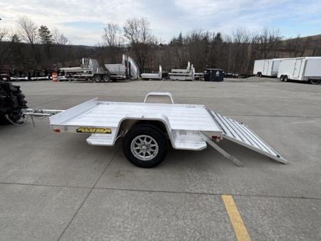 New 2026 Aluma Trailers 638 Aluminum Utility Trailer W/ Ramp - 2000# GVWR