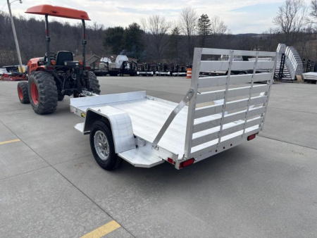 New 2026 Aluma Trailers 638 Aluminum Utility Trailer W/ Ramp - 2000# GVWR