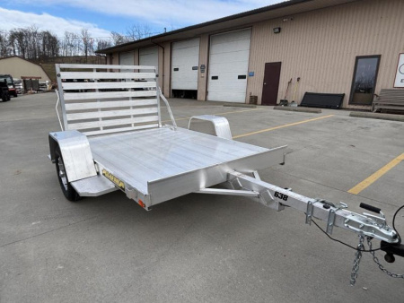 New 2026 Aluma Trailers 638 Aluminum Utility Trailer W/ Ramp - 2000# GVWR