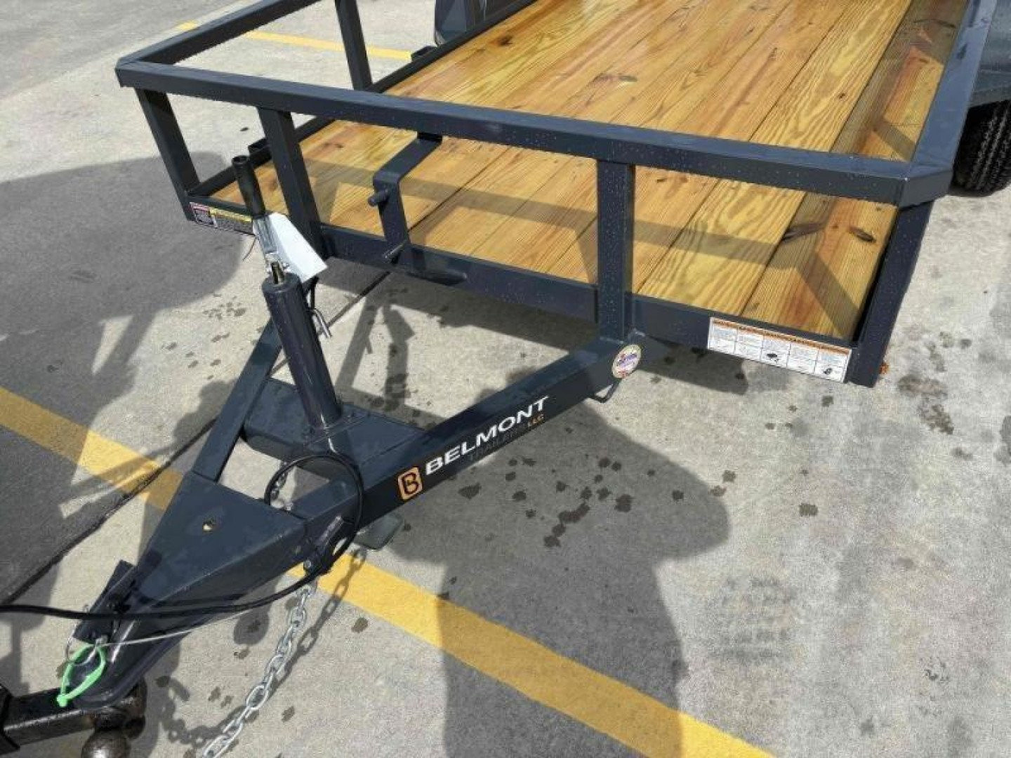 New 2025 Belmont Trailers 5'X 10' Utility Trailer - Charcoal Gray - 2999# GVWR