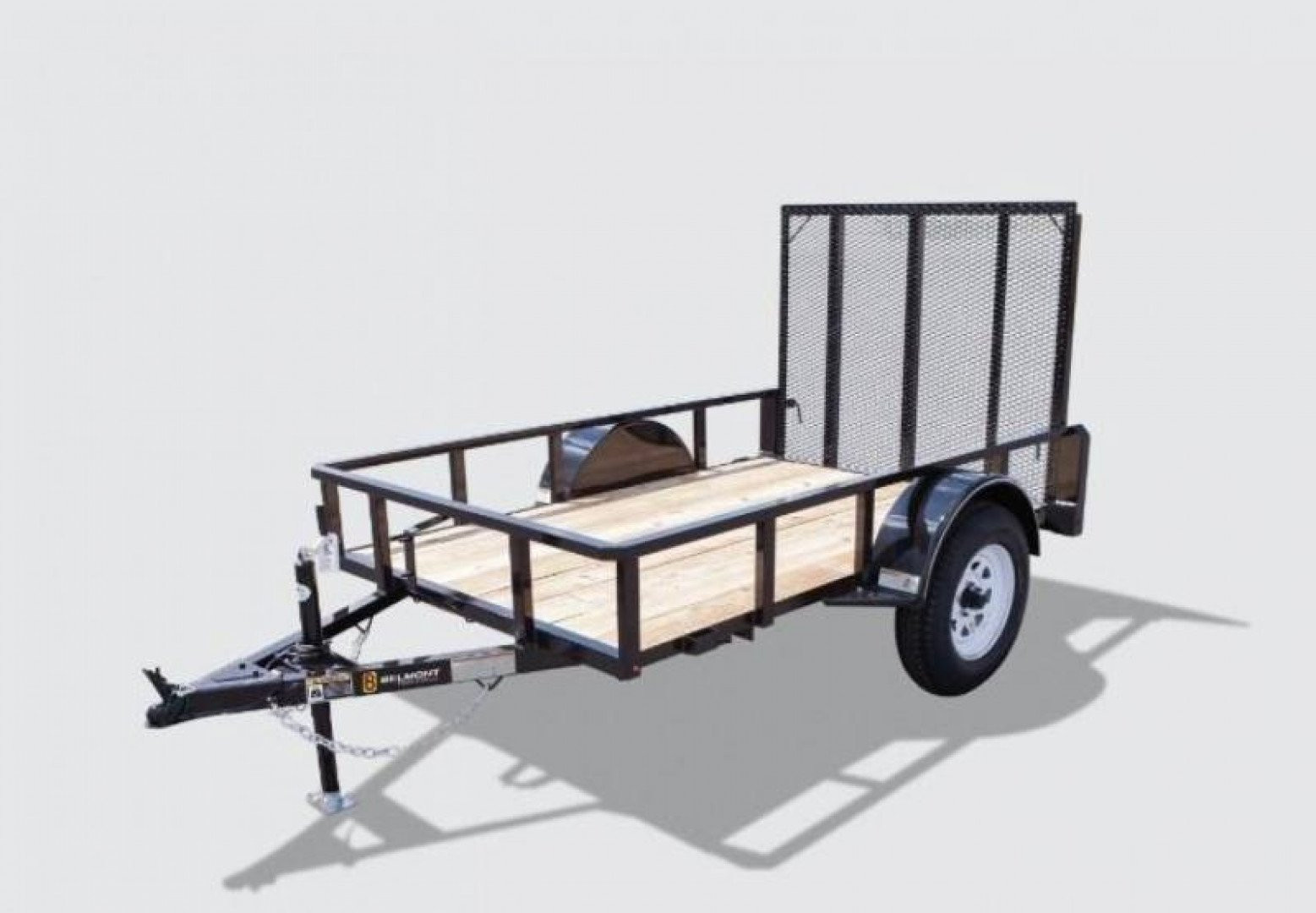New 2025 Belmont Trailers 5'X 10' Utility Trailer - Charcoal Gray - 2999# GVWR