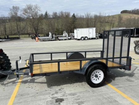 New 2025 Belmont Trailers 5'X 10' Utility Trailer - Charcoal Gray - 2999# GVWR