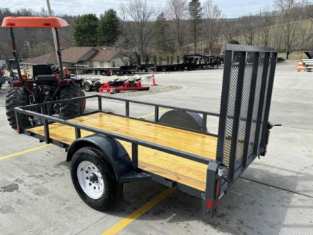 New 2025 Belmont Trailers 5'X 10' Utility Trailer - Charcoal Gray - 2999# GVWR