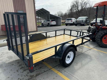 New 2025 Belmont Trailers 5'X 10' Utility Trailer - Charcoal Gray - 2999# GVWR