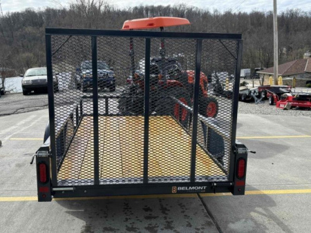 New 2025 Belmont Trailers 5'X 10' Utility Trailer - Charcoal Gray - 2999# GVWR