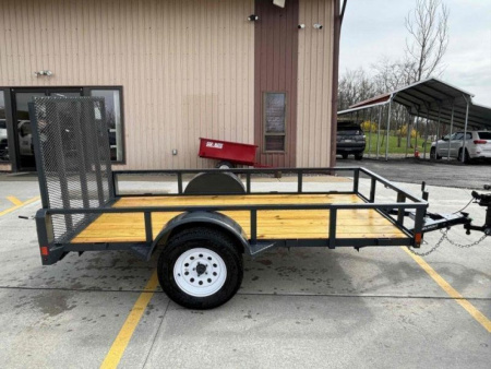New 2025 Belmont Trailers 5'X 10' Utility Trailer - Charcoal Gray - 2999# GVWR