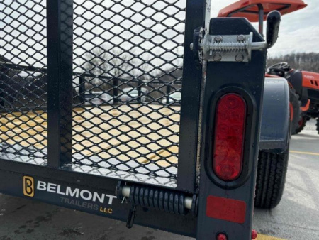 New 2025 Belmont Trailers 5'X 10' Utility Trailer - Charcoal Gray - 2999# GVWR