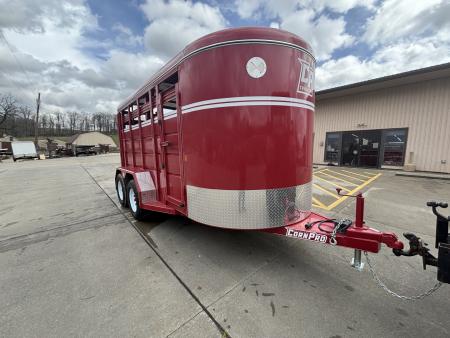 New 2026 CornPro Trailers 6 x 14 Stock Trailer - MODEL SB-14 6S -- 7000# GVWR