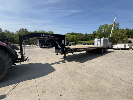 New 2026 Quality Trailers 30' (25'+5' Dove Tail) Pro Series Gooseneck Deckover Trailer - 25000# GVWR
