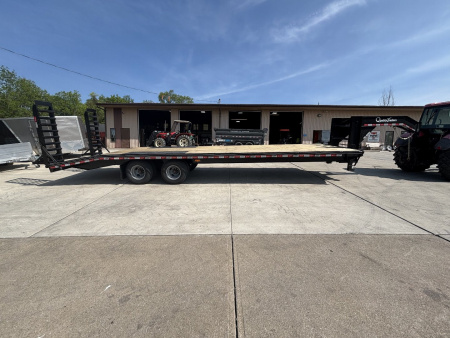 New 2025 Quality Trailers Pro Series 30' Gooseneck (26'+4' Dove Tail) Deckover Trailer - 25000# GVWR