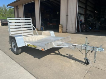 New 2026 Aluma Trailers 548 Aluminum Utility Trailer w/ Ramp - 2000# GVWR