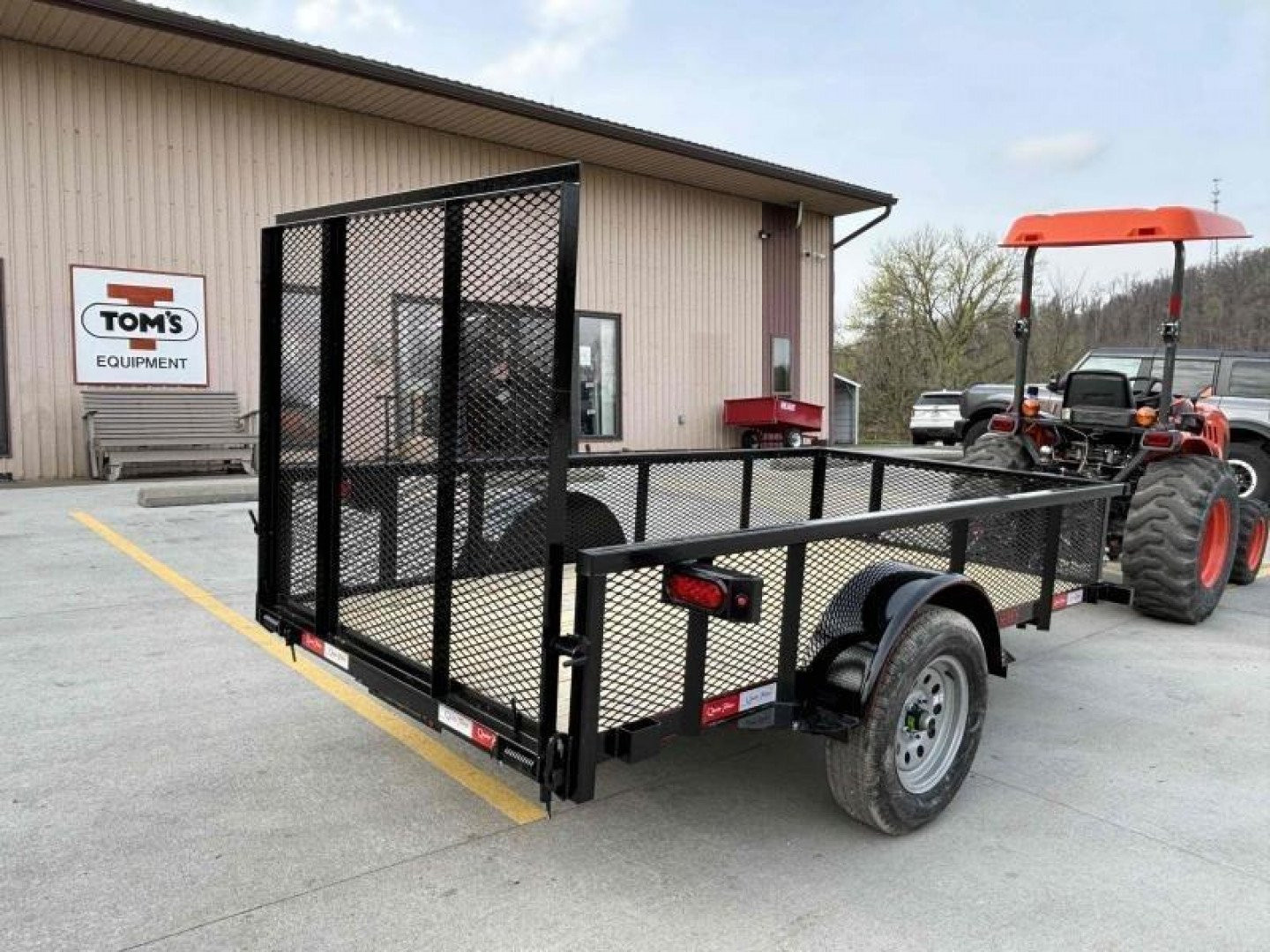 New 2026 Quality Trailers 5'X10' Pro Series Single Axle Utility Trailer W/ 18" Mesh Sides - 2990# GVWR