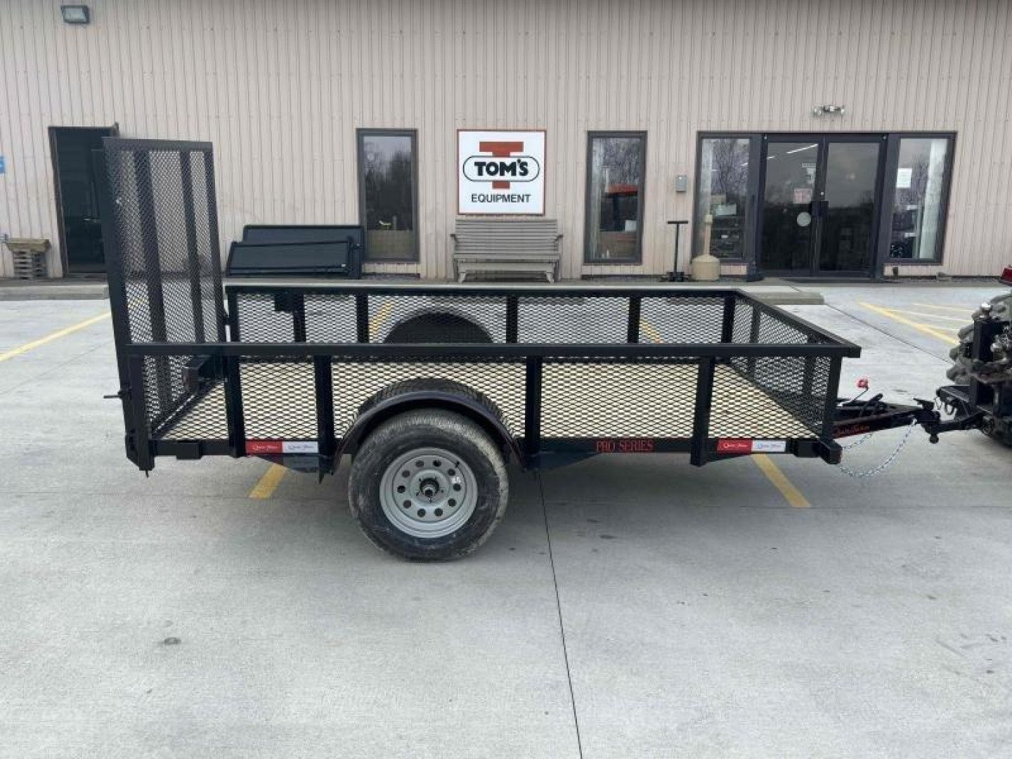 New 2026 Quality Trailers 5'X10' Pro Series Single Axle Utility Trailer W/ 18" Mesh Sides - 2990# GVWR