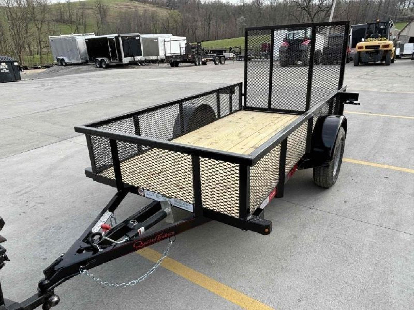 New 2026 Quality Trailers 5'X10' Pro Series Single Axle Utility Trailer W/ 18" Mesh Sides - 2990# GVWR