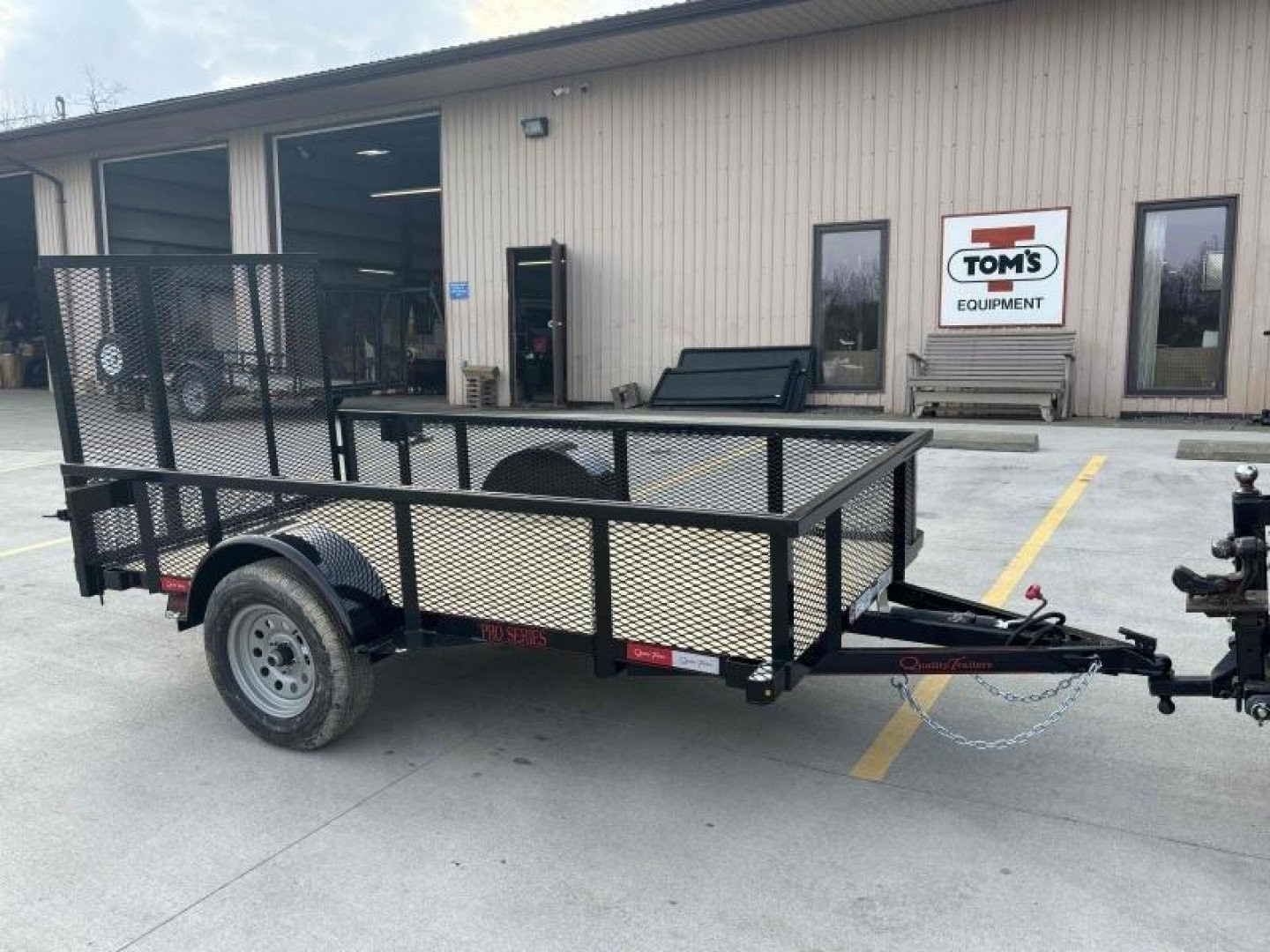 New 2026 Quality Trailers 5'X10' Pro Series Single Axle Utility Trailer W/ 18" Mesh Sides - 2990# GVWR