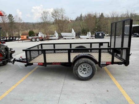 New 2026 Quality Trailers 5'X10' Pro Series Single Axle Utility Trailer W/ 18" Mesh Sides - 2990# GVWR