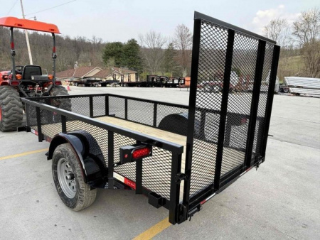 New 2026 Quality Trailers 5'X10' Pro Series Single Axle Utility Trailer W/ 18" Mesh Sides - 2990# GVWR