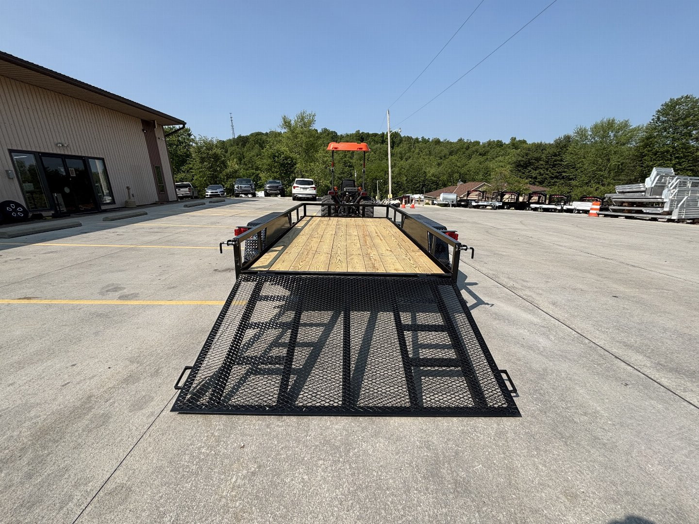 New 2026 Quality Trailers 77"X14' Economy Tandem Axle Utility Trailer (No Dove Tail) - 7000# GVWR