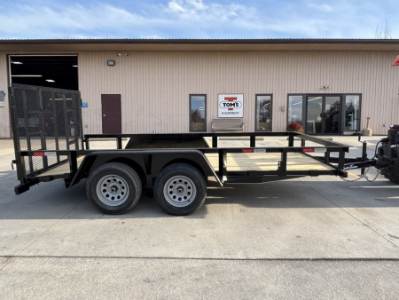 New 2026 Quality Trailers 82 X14' General Duty Tandem Axle Landscape Trailer - 7000# GVWR