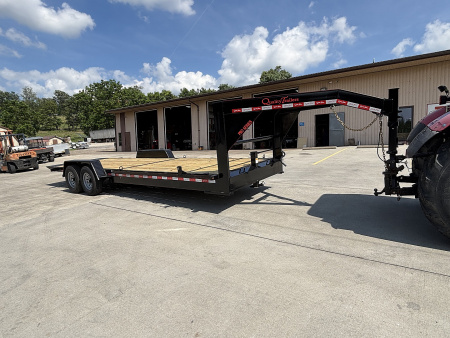 New 2026 Quality Trailers 24' Pro Series Gooseneck Tilt Equipment Hauler Trailer - 15000# GVWR