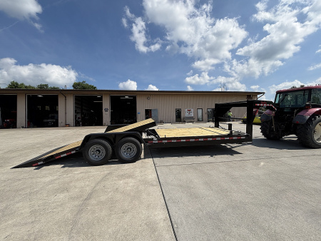 New 2026 Quality Trailers 24' Pro Series Gooseneck Tilt Equipment Hauler Trailer - 15000# GVWR