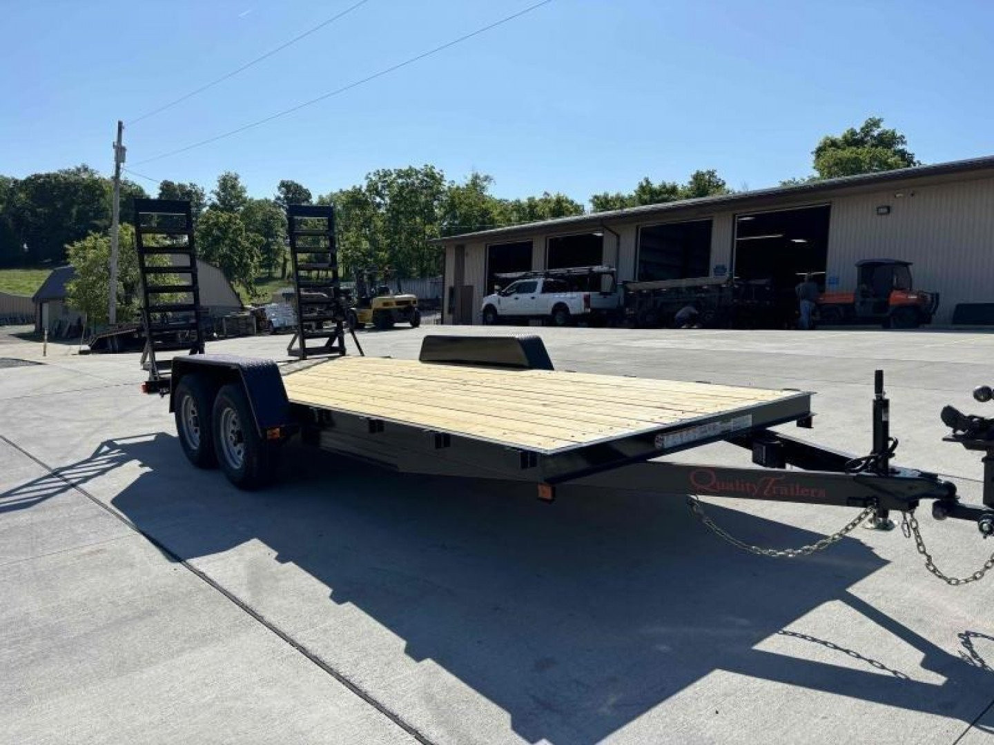 New 2026 Quality Trailers 18' (FLATDECK) Economy Equipment Hauler - 9990# GVWR