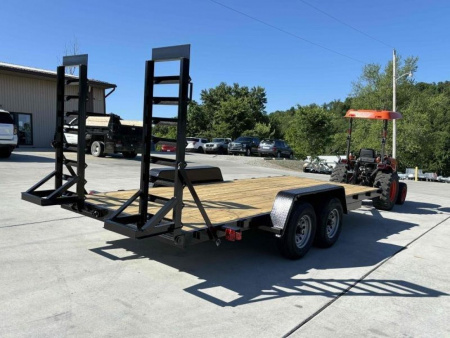 New 2026 Quality Trailers 18' (FLATDECK) Economy Equipment Hauler - 9990# GVWR