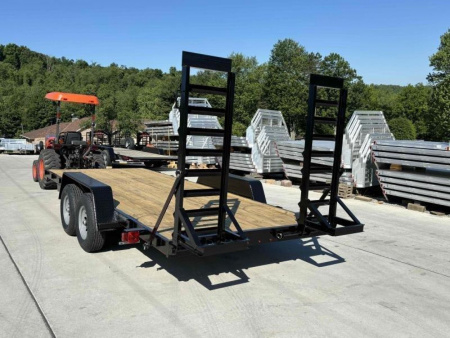 New 2026 Quality Trailers 18' (FLATDECK) Economy Equipment Hauler - 9990# GVWR