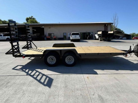 New 2026 Quality Trailers 18' (FLATDECK) Economy Equipment Hauler - 9990# GVWR