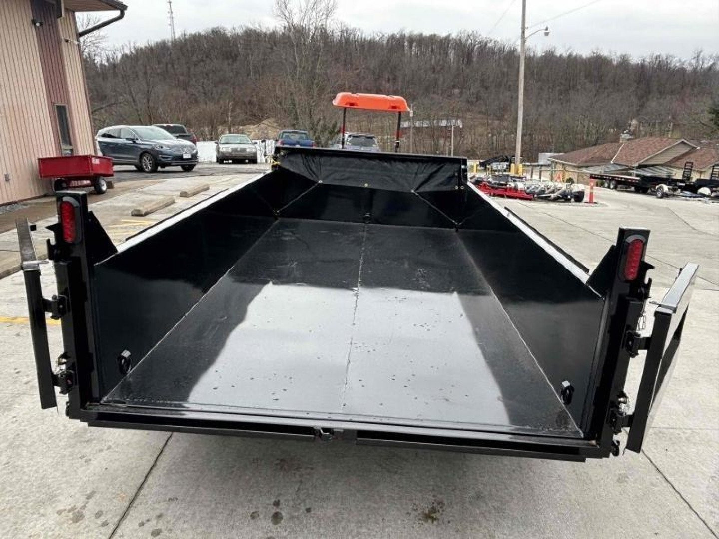 New 2026 Griffin Trailers 7 x 14 Low Profile 14K Dump Trailer