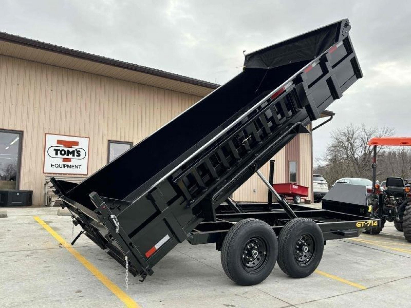 New 2026 Griffin Trailers 7 x 14 Low Profile 14K Dump Trailer