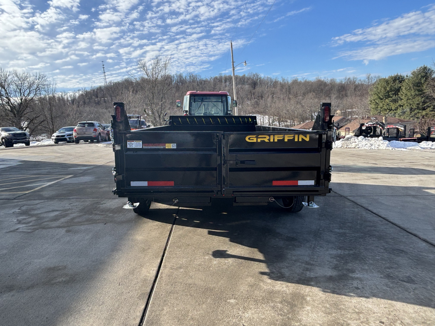 New 2026 Griffin Trailers GT 7 x 14 Low Profile Dump Trailer - 14000# GVWR