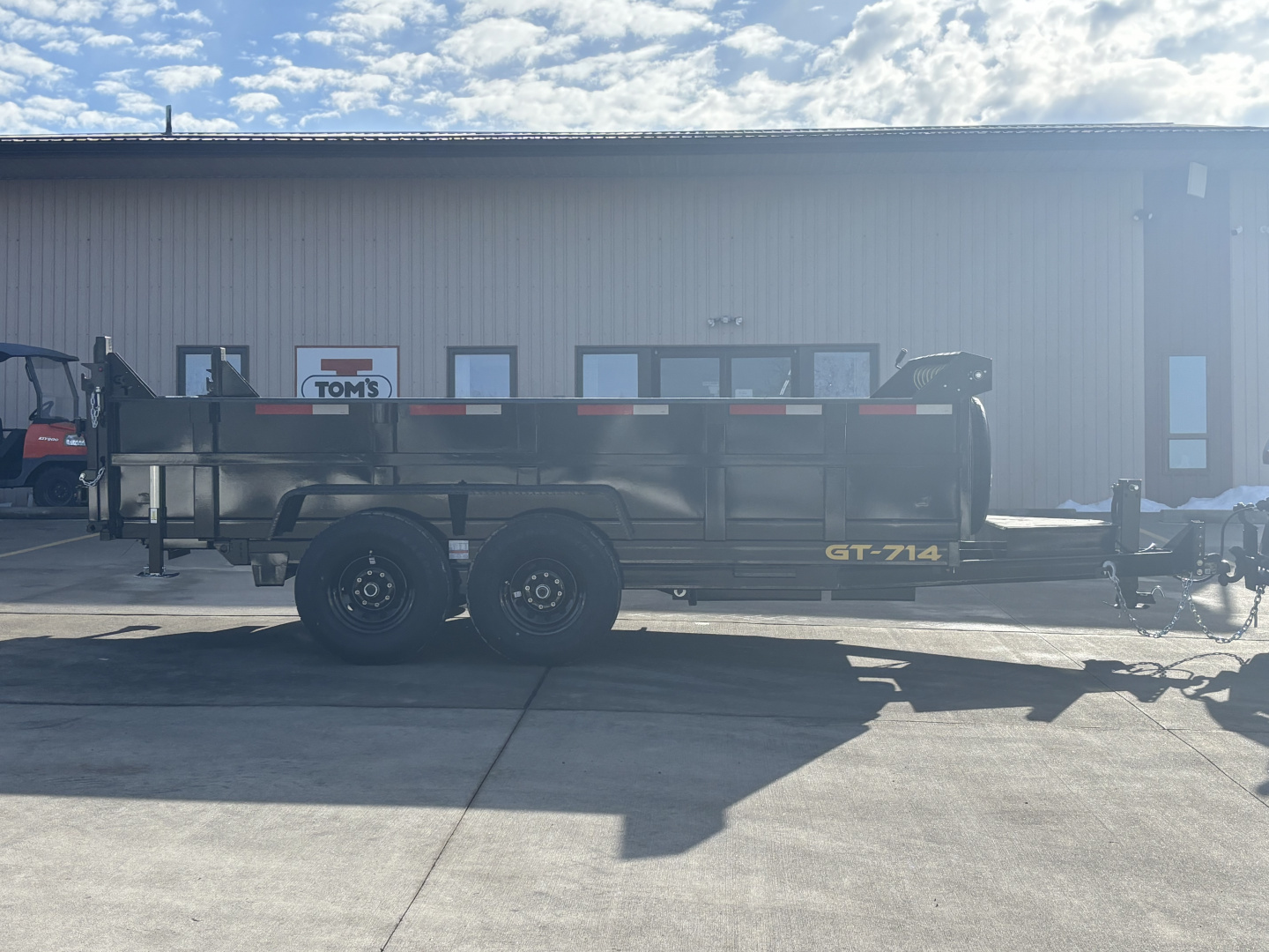 New 2026 Griffin Trailers GT 7 x 14 Low Profile Dump Trailer - 14000# GVWR