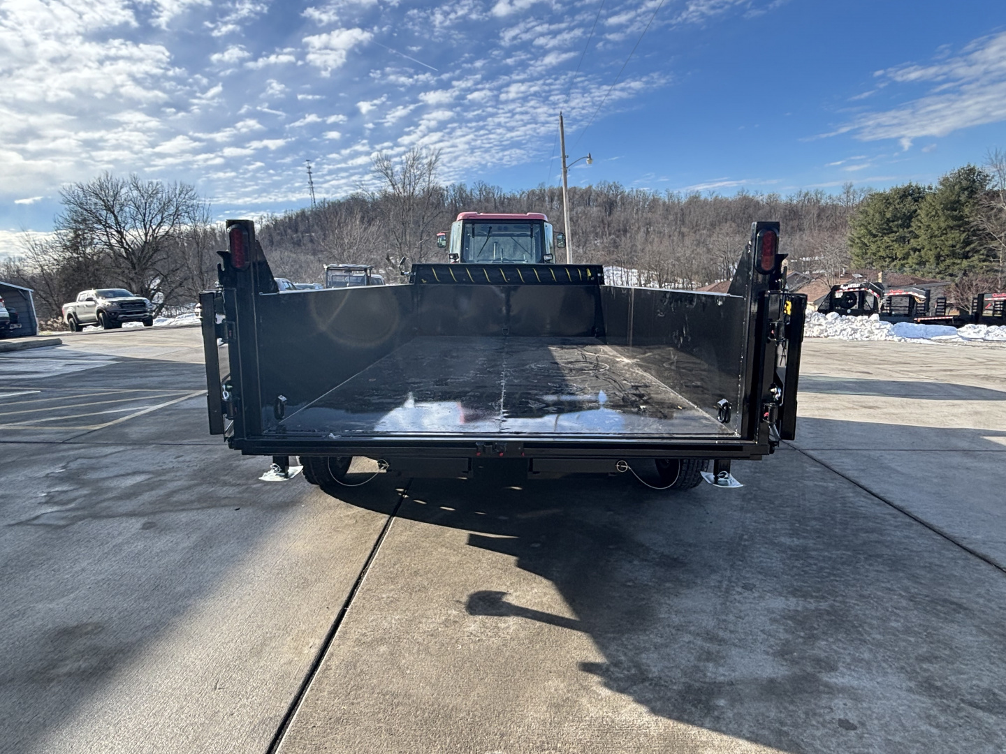 New 2026 Griffin Trailers GT 7 x 14 Low Profile Dump Trailer - 14000# GVWR