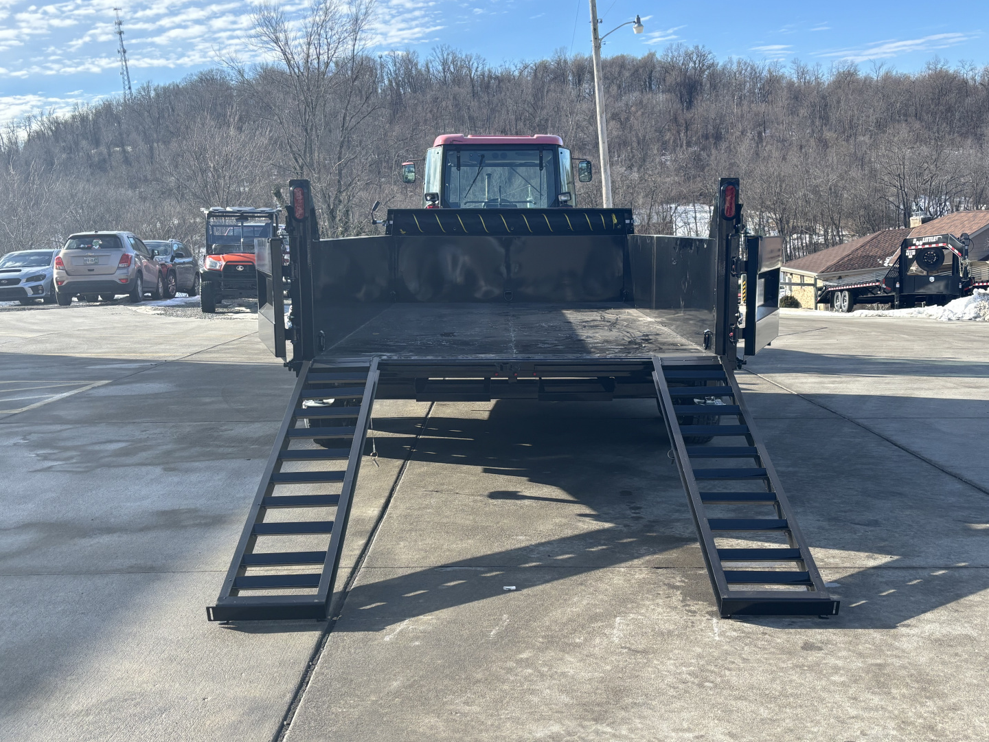 New 2026 Griffin Trailers GT 7 x 14 Low Profile Dump Trailer - 14000# GVWR