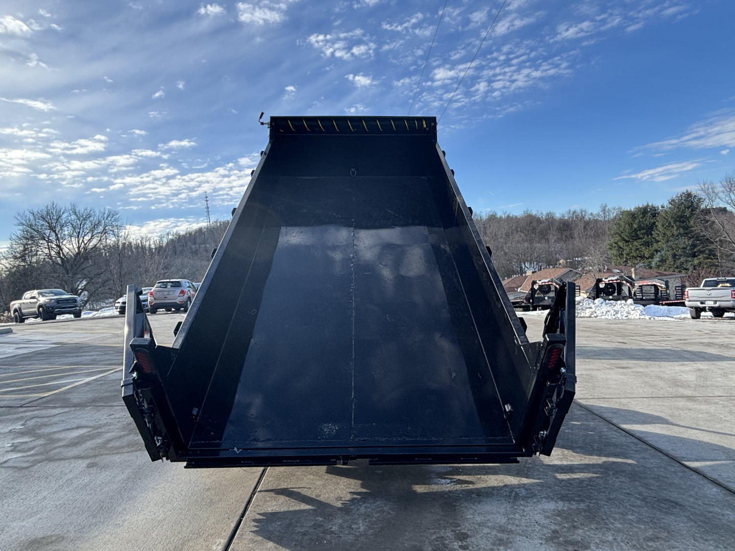 New 2026 Griffin Trailers GT 7 x 14 Low Profile Dump Trailer - 14000# GVWR