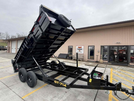 New 2026 Griffin Trailers 7 x 14 Low Profile 14K Dump Trailer