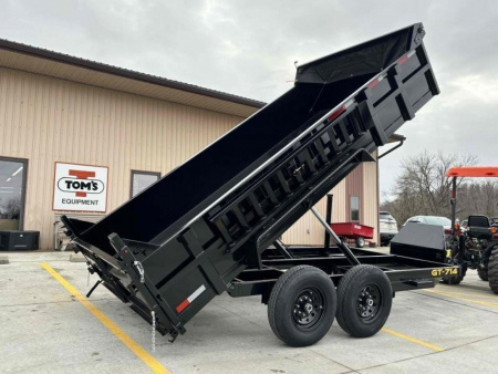 New 2026 Griffin Trailers 7 x 14 Low Profile 14K Dump Trailer