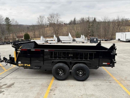 New 2026 Griffin Trailers 7 x 14 Low Profile 14K Dump Trailer