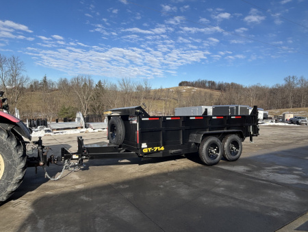 New 2026 Griffin Trailers GT 7 x 14 Low Profile Dump Trailer - 14000# GVWR
