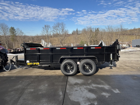 New 2026 Griffin Trailers GT 7 x 14 Low Profile Dump Trailer - 14000# GVWR