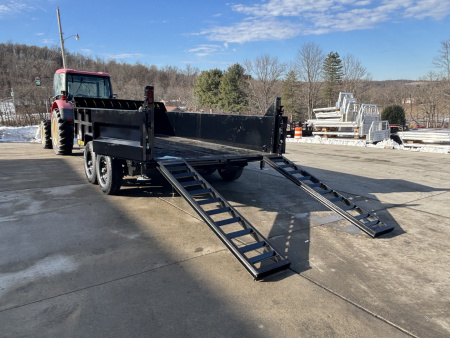 New 2026 Griffin Trailers GT 7 x 14 Low Profile Dump Trailer - 14000# GVWR