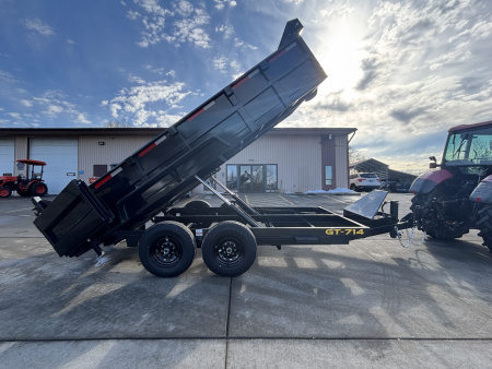 New 2026 Griffin Trailers GT 7 x 14 Low Profile Dump Trailer - 14000# GVWR