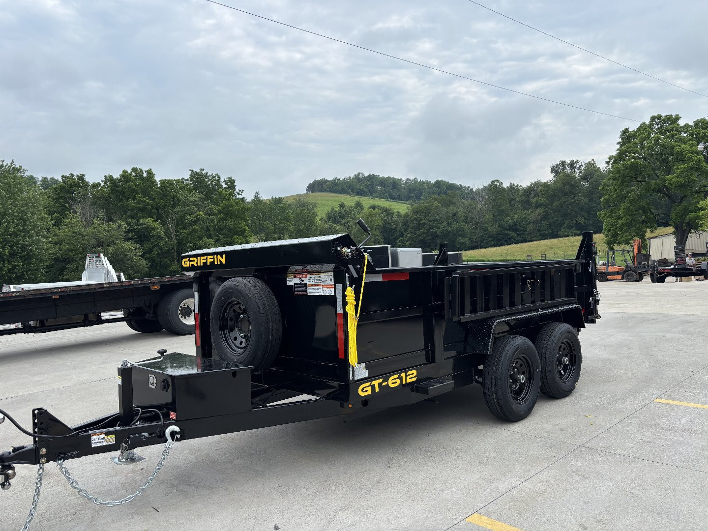 New 2026 Griffin Trailers GT 6X12 Dump Trailer