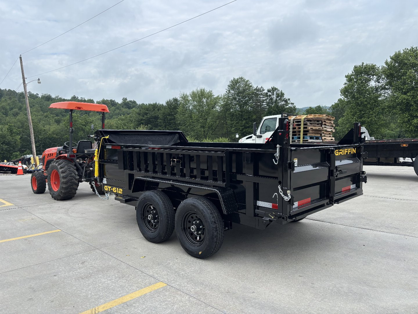 New 2026 Griffin Trailers GT 6X12 Dump Trailer