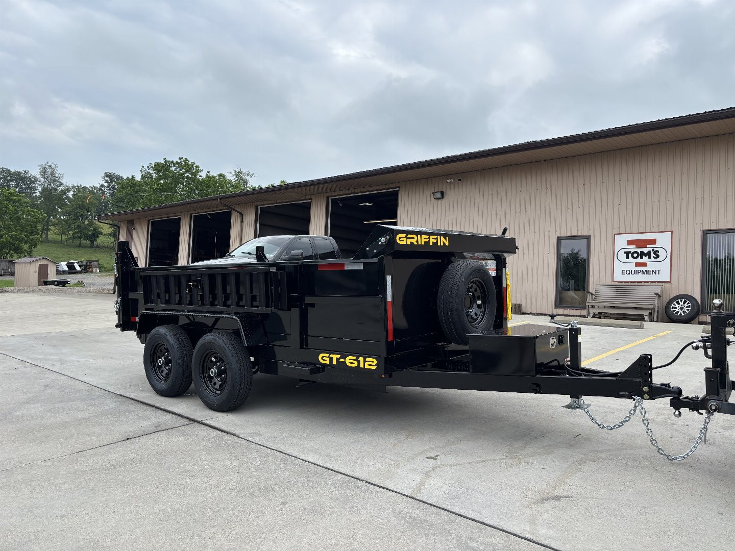 New 2026 Griffin Trailers GT 6X12 Dump Trailer