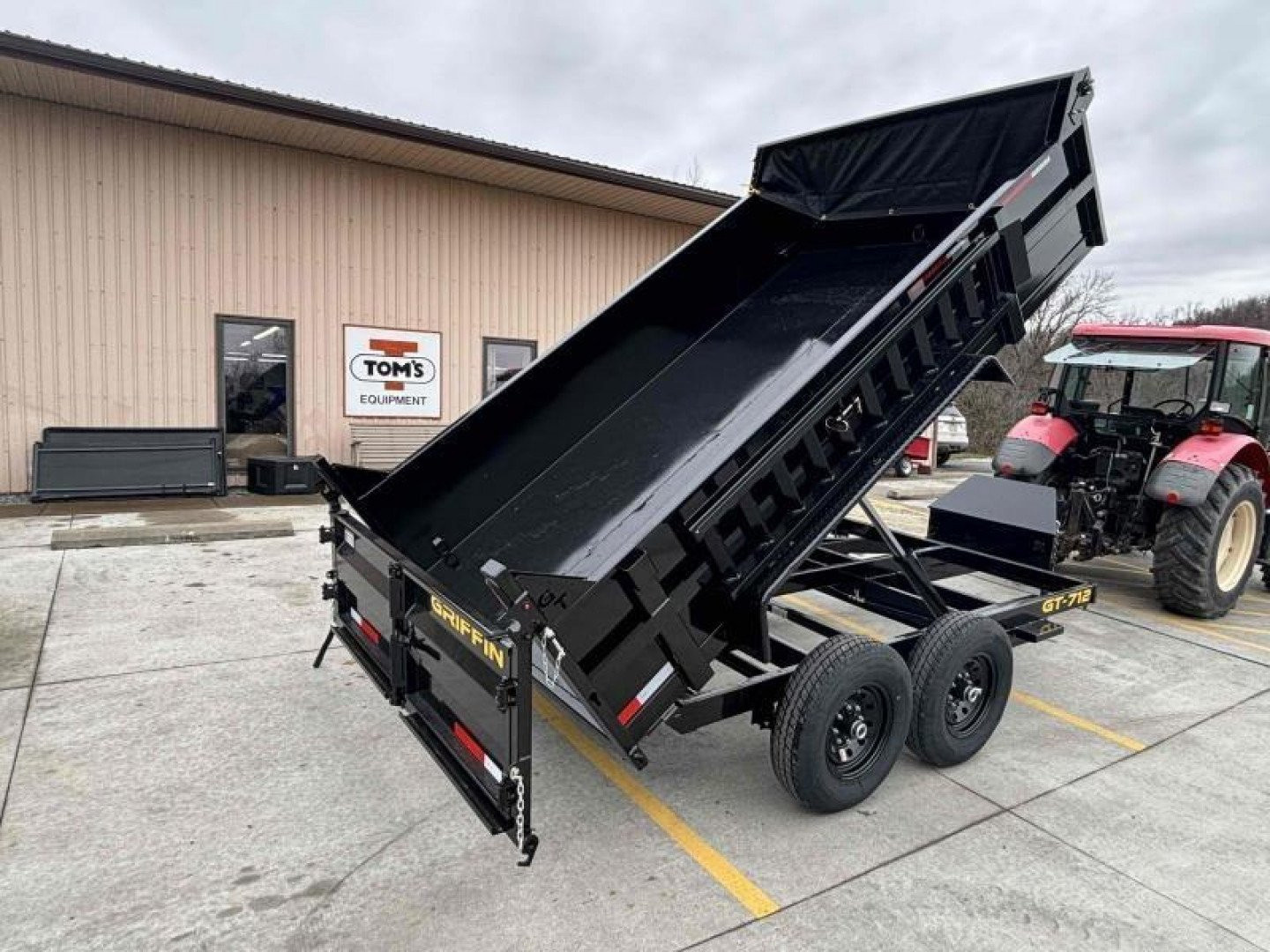 New 2026 Griffin Trailers GT 7X12 Dump Trailer