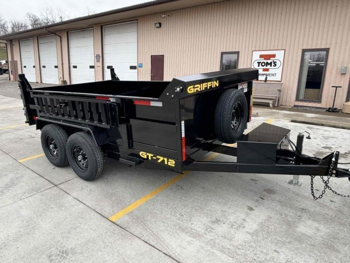 New 2026 Griffin Trailers GT 7X12 Dump Trailer